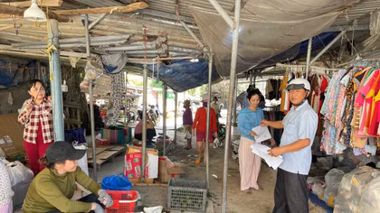 Kiên quyết dẹp ngôi chợ tự phát tồn tại nhiều năm ở Tuy Hòa