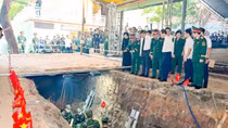 Hành trình thiêng liêng đưa các Anh hùng liệt sĩ trở về