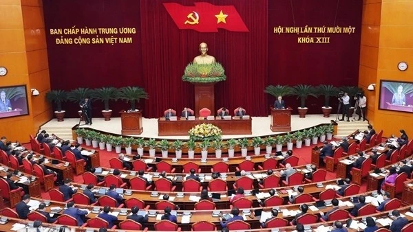 Hội nghị 11 Ban Chấp hành Trung ương Đảng khóa XIII cho ý kiến về 15 nội dung