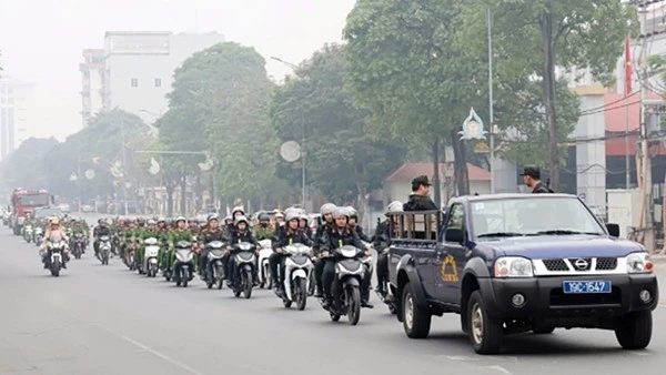 Công an tỉnh Phú Thọ gắn phong trào thi đua "Ba Nhất" với bảo vệ Đại hội XIV của Đảng