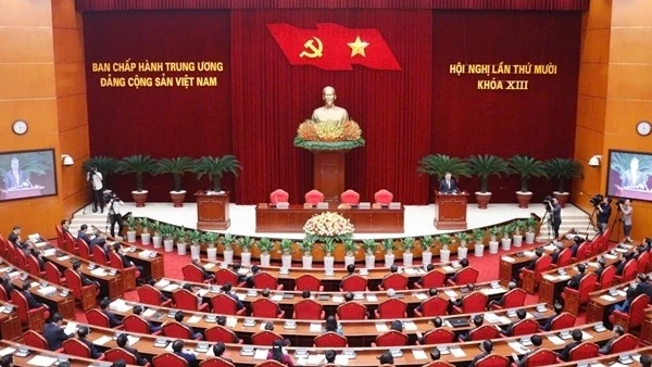 Thông báo Hội nghị lần thứ 10 Ban Chấp hành Trung ương Đảng khóa XIII