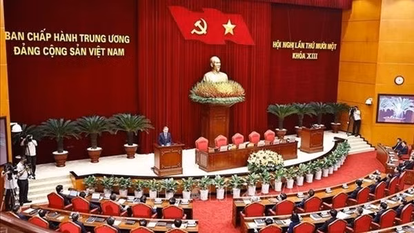 Thông báo Hội nghị lần thứ 11 Ban Chấp hành Trung ương Đảng khóa XIII