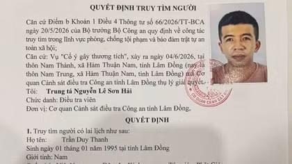 Truy tìm người đàn ông liên quan vụ cố ý gây thương tích