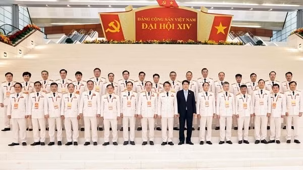 Chủ tịch nước Lương Cường dự buổi làm việc tại Đoàn đại biểu Đảng bộ Công an Trung ương