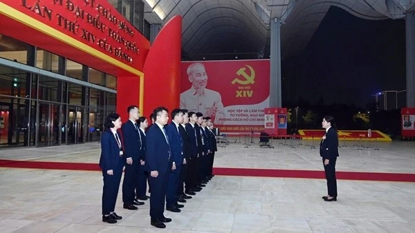 Bảo đảm an ninh, an toàn tuyệt đối cho Lễ Khai mạc Đại hội XIV của Đảng