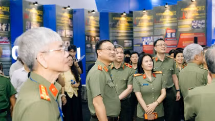 “80 năm An ninh nhân dân - Lá chắn bình yên”