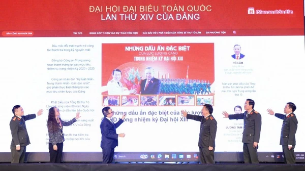 Ra mắt chuyên trang về Đại hội Đảng lần thứ XIV trên Báo CAND