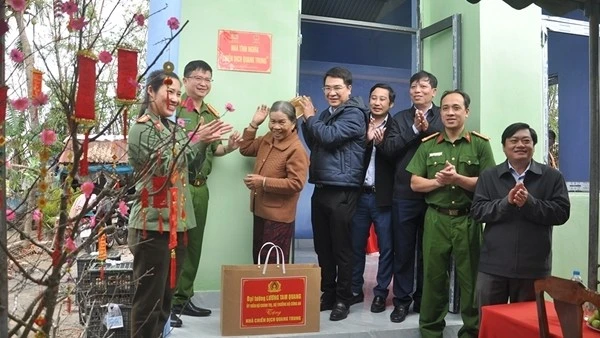 Ghi nhận ở đơn vị được Bộ Công an khen thưởng từ “Chiến dịch Quang Trung”