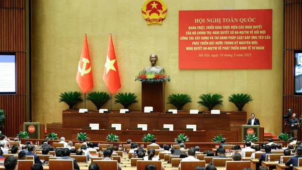 Xây dựng Đảng: Nghị quyết 66 - Giải pháp đột phá của đột phá trong hoàn thiện thể chế