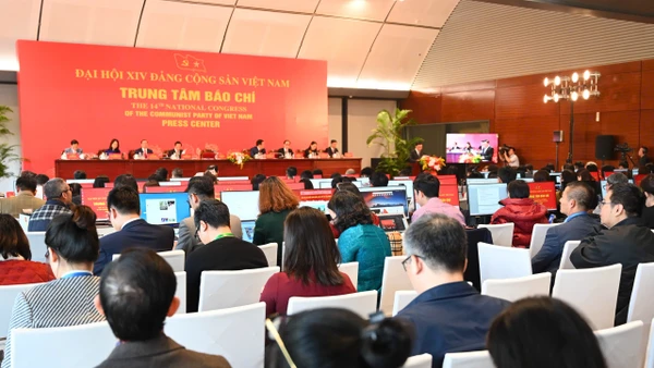 Đưa vào hoạt động Trung tâm báo chí Đại hội XIV của Đảng