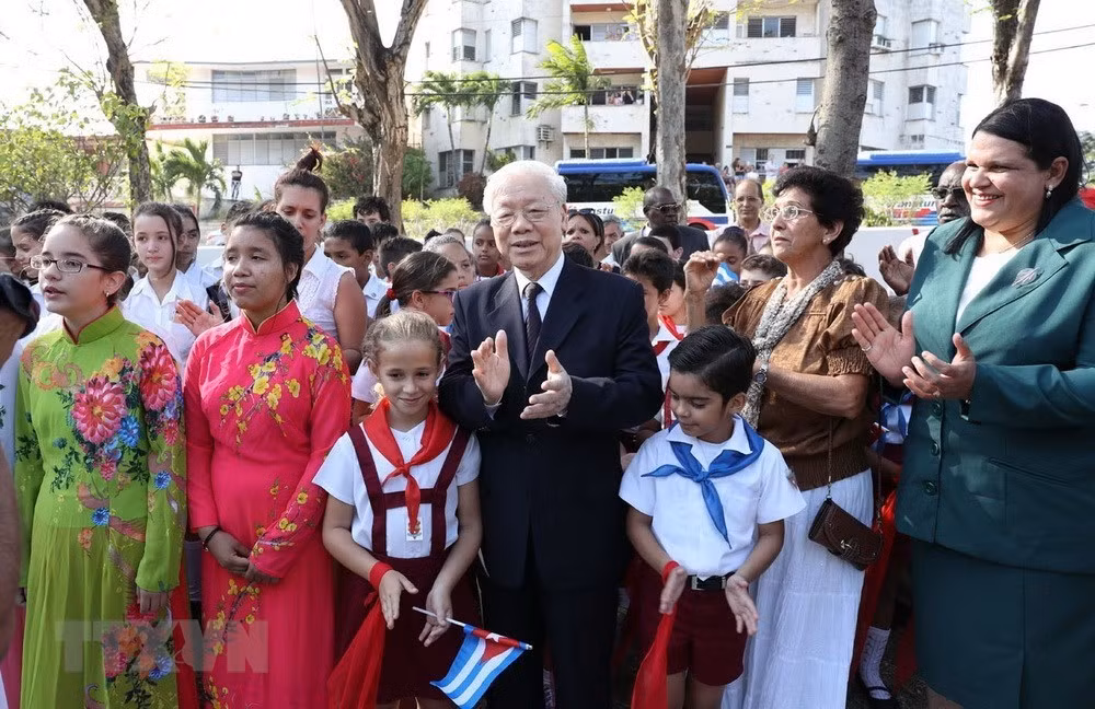 Tổng bí thư Nguyễn Phú Trọng,Nguyễn Phú Trọng,Tổng bí thư thăm Cuba