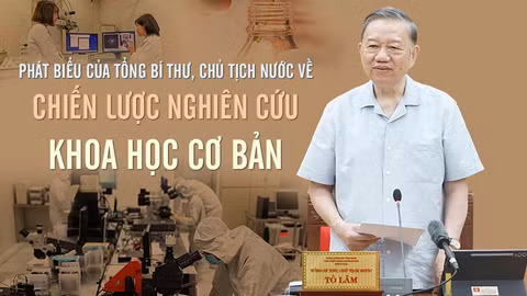 Phát biểu của Tổng Bí thư, Chủ tịch nước về chiến lược nghiên cứu khoa học cơ bản