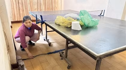 Phu nhân Ngô Phương Ly và phu nhân Tổng thống Hàn Quốc thưởng thức nghệ thuật rối nước