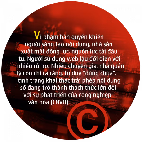 Dẹp nạn ăn cắp bản quyền trên không gian số: Không thể phát triển công nghiệp văn hoá với tư duy “dùng chùa” (bài cuối) -0