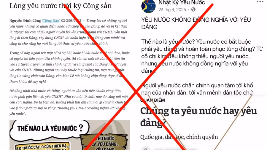 Không để lòng yêu nước bị “bẻ lệch” trên không gian mạng