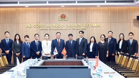Bộ Công an Việt Nam và Cơ quan Cảnh sát quốc gia Hàn Quốc tiếp tục mở rộng hợp tác