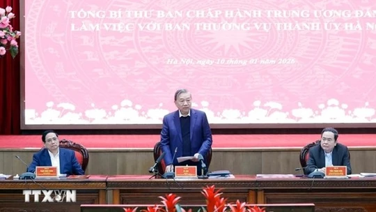 Tổng Bí thư: Hà Nội phải được định vị và vận hành như một trung tâm kiến tạo phát triển quốc gia