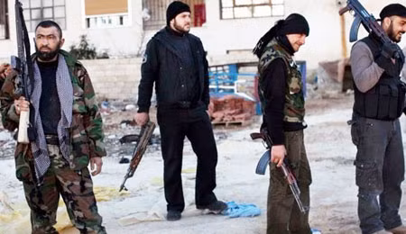Quân nổi dậy Syria.