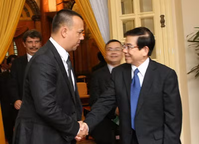 Chủ tịch nước Nguyễn Minh Triết tiếp Bộ trưởng Juraj Miskov. Ảnh: TTXVN