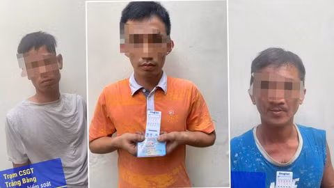 Phát hiện 3 tài xế xe đầu kéo sử dụng ma túy khi lái xe