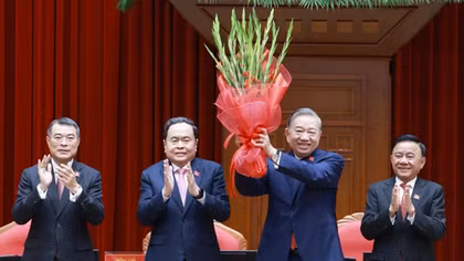 Điện, thư chúc mừng Tổng Bí thư Tô Lâm và Đại hội Đảng XIV