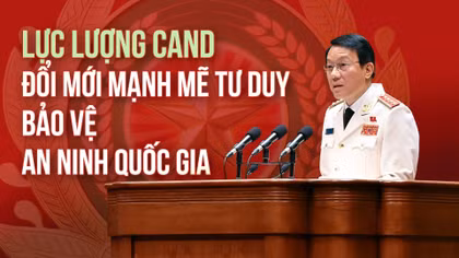 Lực lượng CAND đổi mới mạnh mẽ tư duy bảo vệ an ninh quốc gia