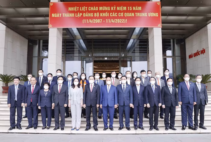 Hội nghị về công tác phối hợp giữa Chủ tịch nước và Ủy ban Thường vụ Quốc hội -0