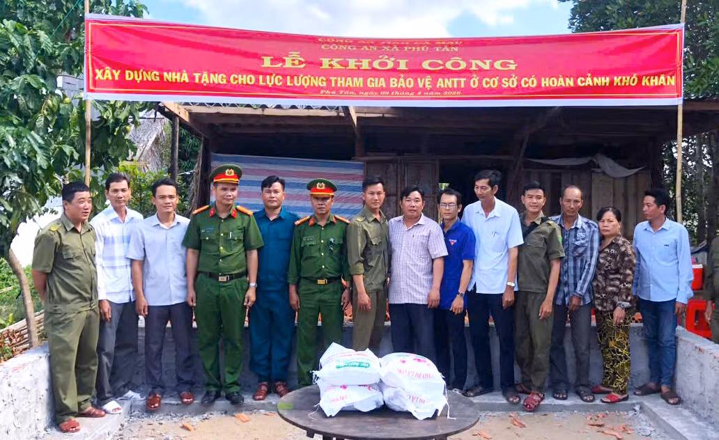 Cà Mau tăng tốc xây dựng mái ấm nghĩa tình trong tháng Tư lịch sử -0