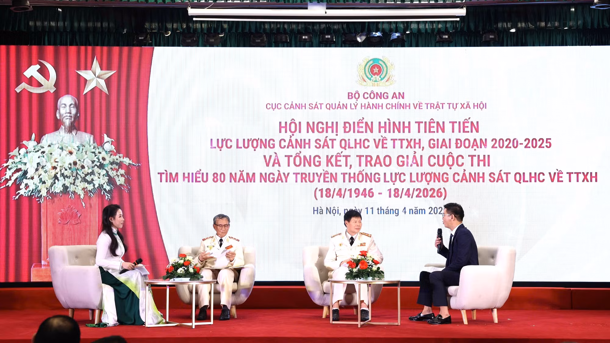 Tuyên dương 80 tập thể, cá nhân điển hình tiên tiến lực lượng Cảnh sát Quản lý hành chính về trật tự xã hội -0
