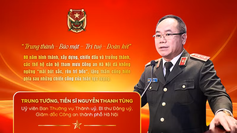 Những trang sử hào hùng của lực lượng Tham mưu Công an Thủ đô Anh hùng -0