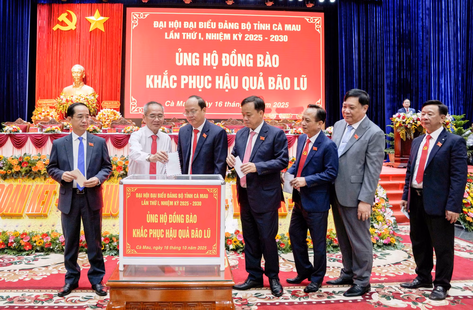 Cà Mau vận động hỗ trợ đồng bào bị thiệt hại do bão lũ -0