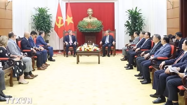 Tổng Bí thư Tô Lâm tiếp lãnh đạo Tập đoàn Murphy Oil của Hoa Kỳ