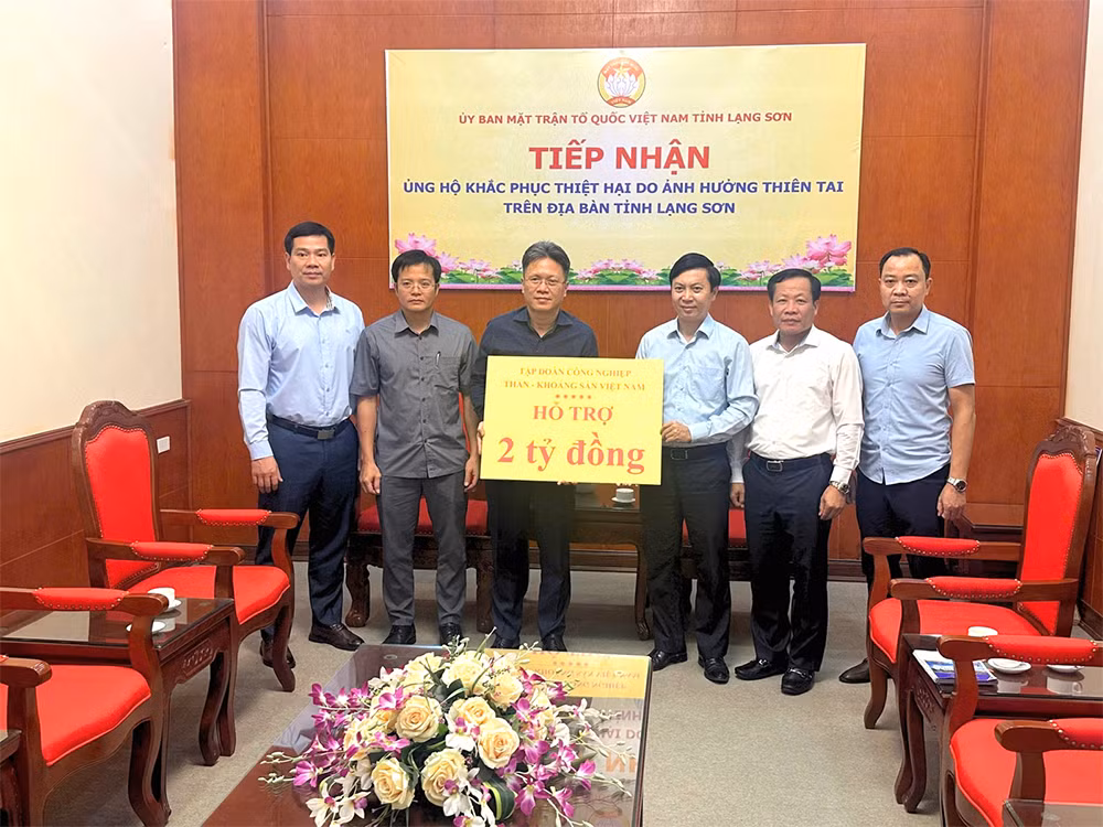 TKV ủng hộ 10 tỷ đồng hỗ trợ các tỉnh miền núi phía Bắc khắc phục hậu quả thiên tai -0