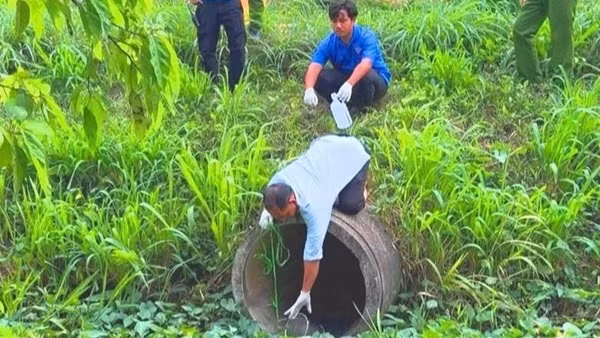 Xử phạt doanh nghiệp vi phạm xả thải ra môi trường 345 triệu đồng