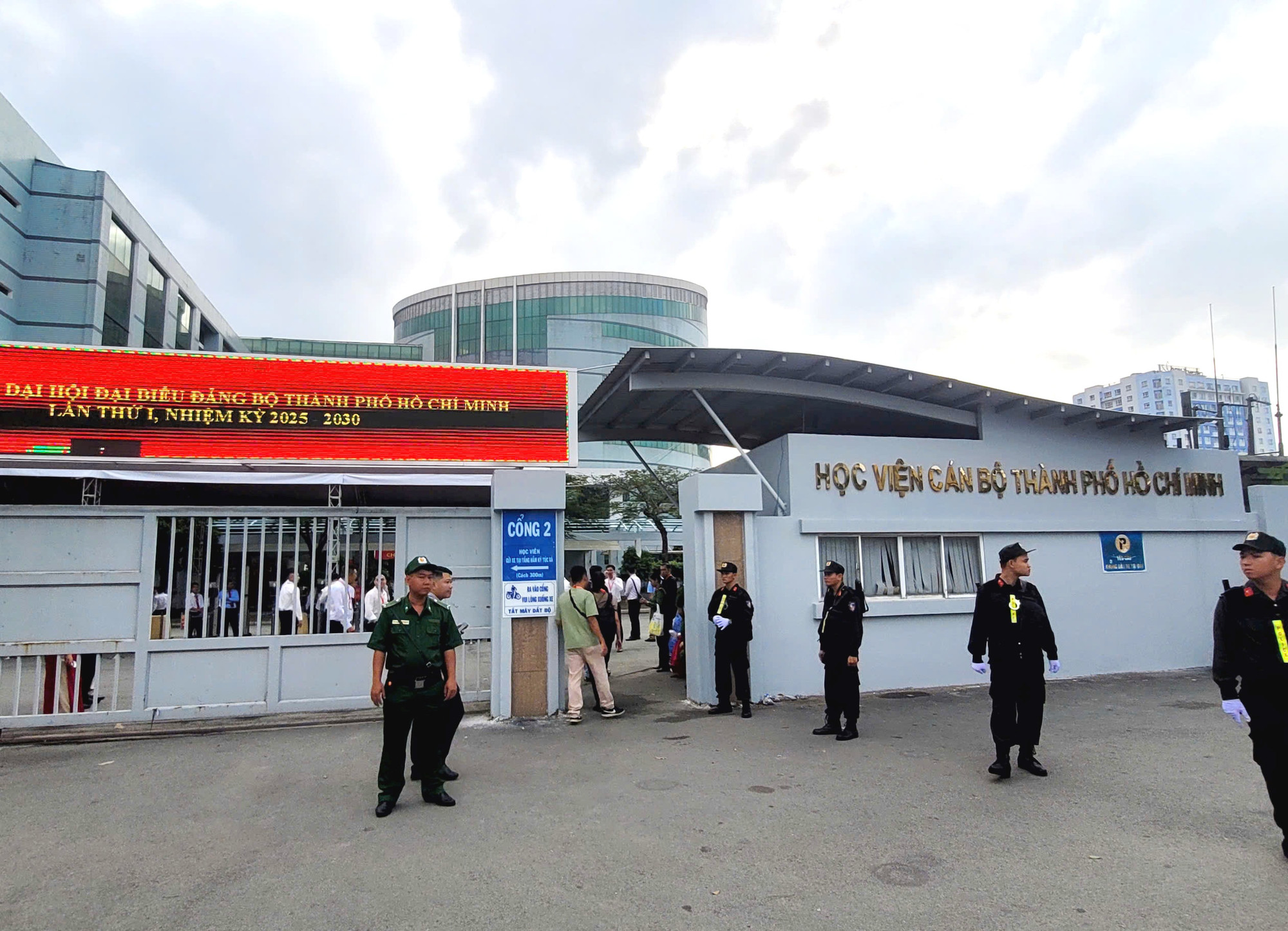 Đảm bảo an ninh, an toàn tuyệt đối cho Đại hội Đảng bộ TP Hồ Chí Minh -0