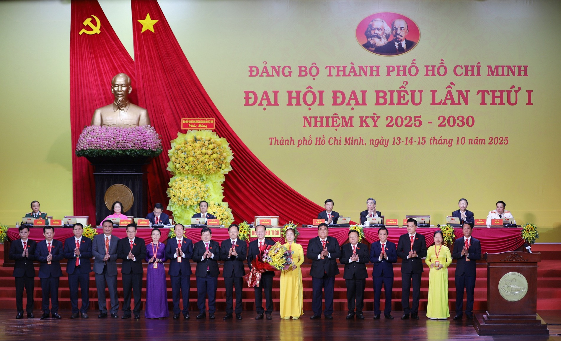 Bế mạc Đại hội đại biểu Đảng bộ TP Hồ Chí Minh lần thứ I -2