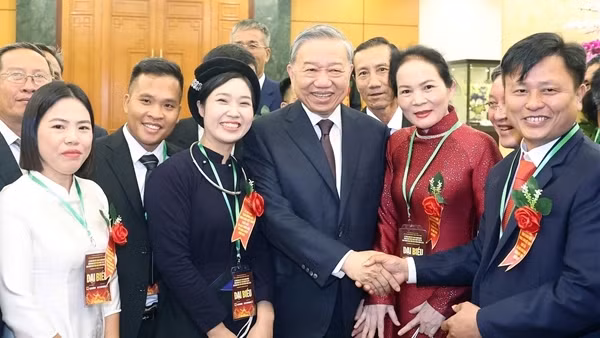 Tổng Bí thư Tô Lâm gặp mặt đại biểu Nông dân Việt Nam xuất sắc và Nhà khoa học của nhà nông