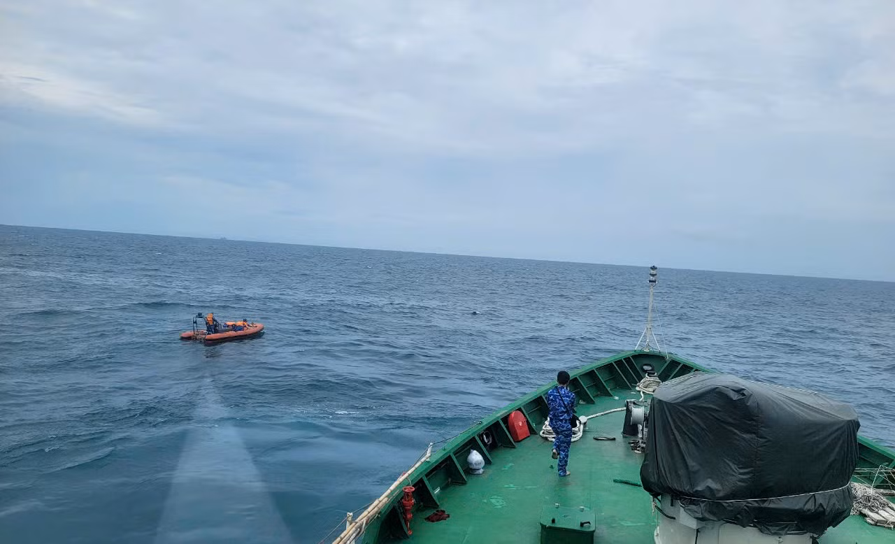 Đã tìm thấy một trong hai ngư dân tàu cá gặp nạn, mất tích trên biển -1
