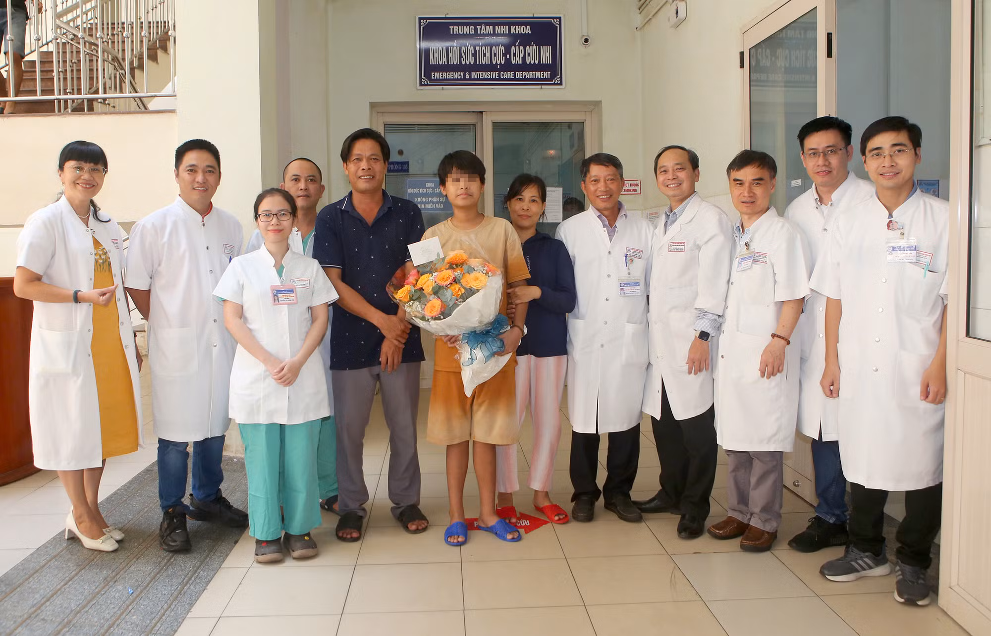 Cứu sống nam thiếu niên bị viêm tụy cấp, chảy máu ổ bụng nguy kịch tính mạng -0