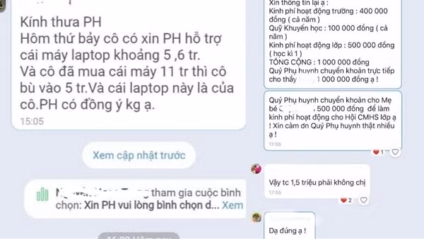 Lại nhức nhối chuyện lạm thu đầu năm học mới