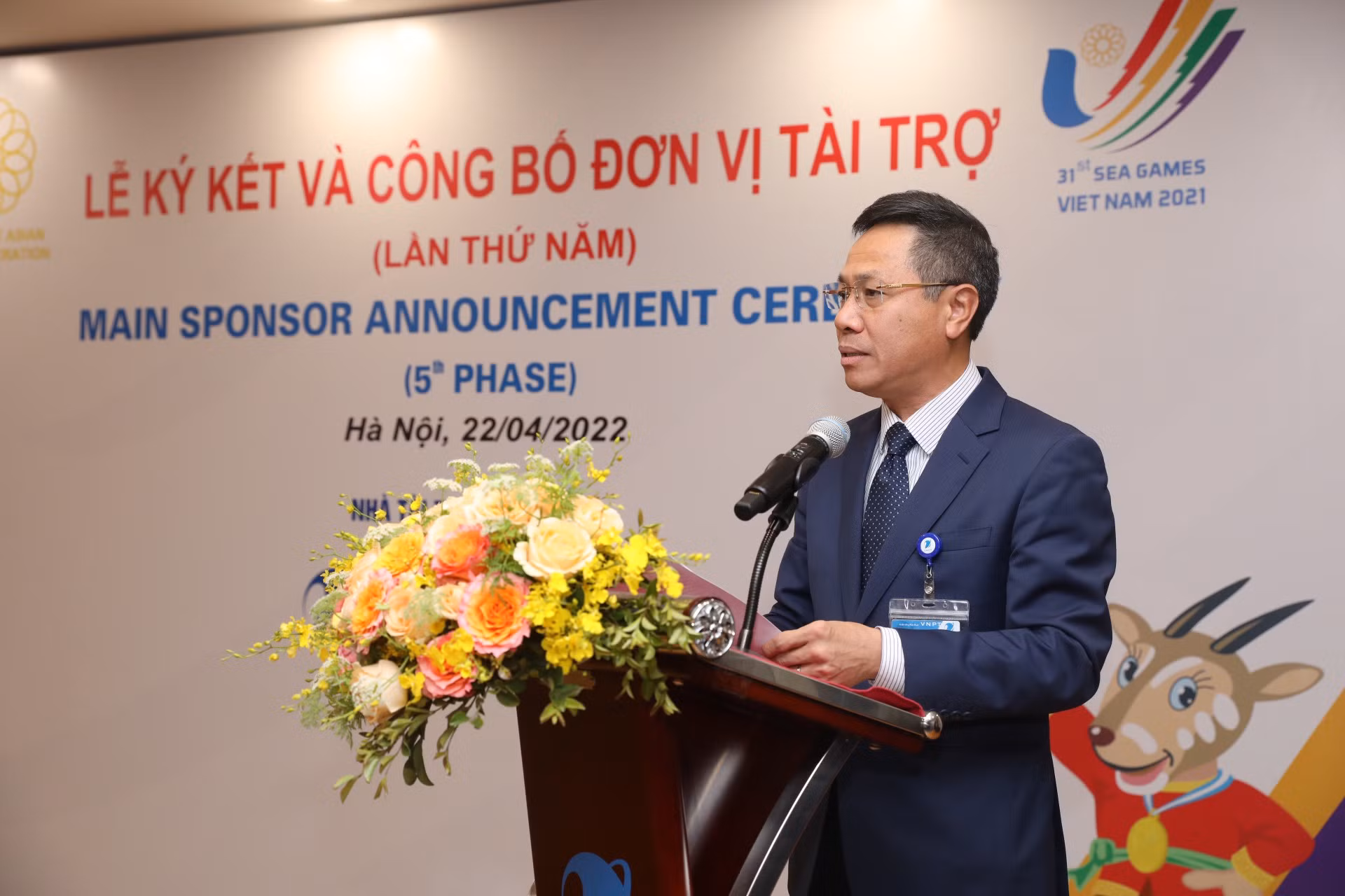VNPT chính thức trở thành nhà tài trợ kim cương cho SEA Games 31 -0
