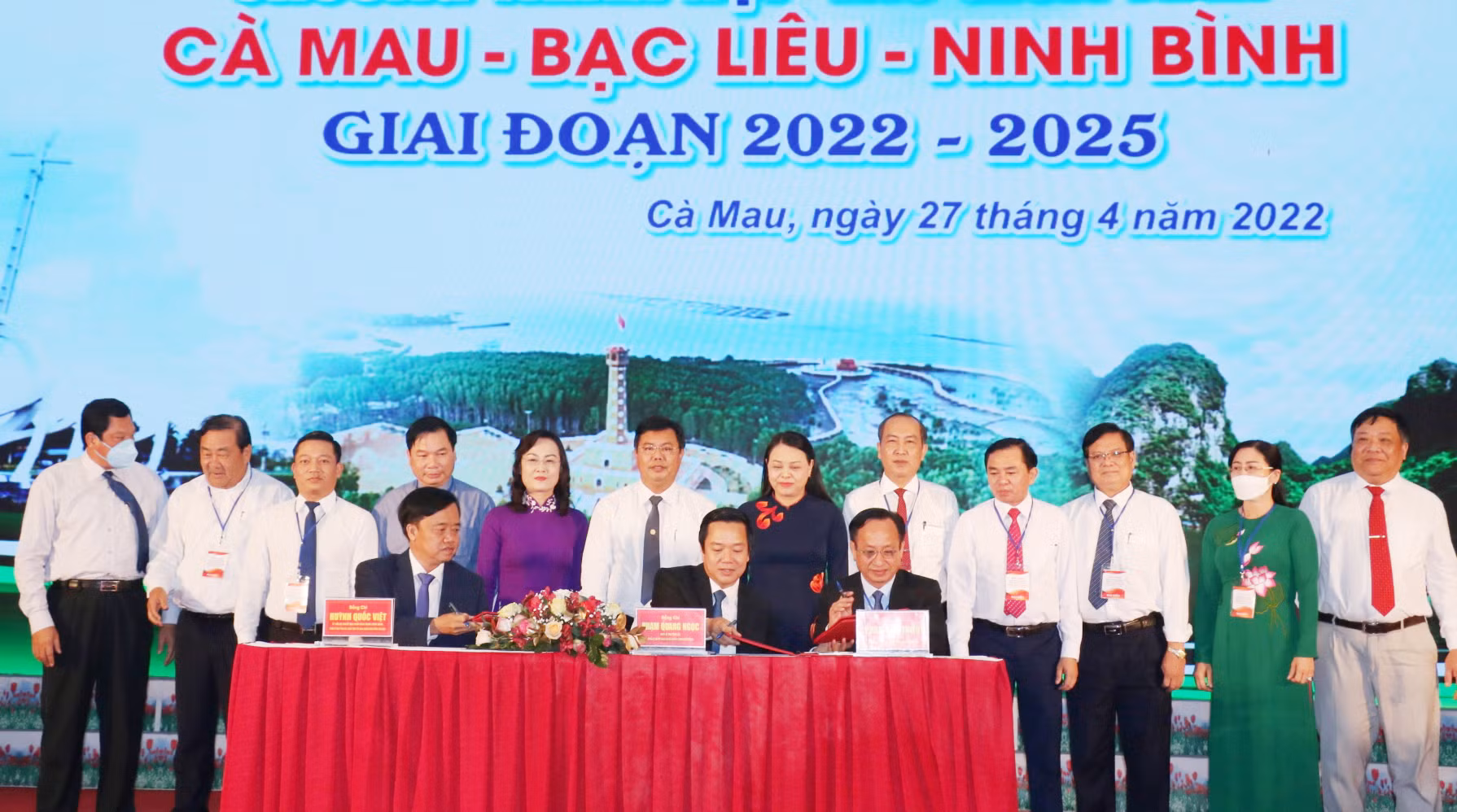 Tổng kết hợp tác phát triển Cà Mau – Bạc Liêu – Ninh Bình -0