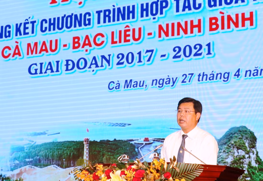 Tổng kết hợp tác phát triển Cà Mau – Bạc Liêu – Ninh Bình -0