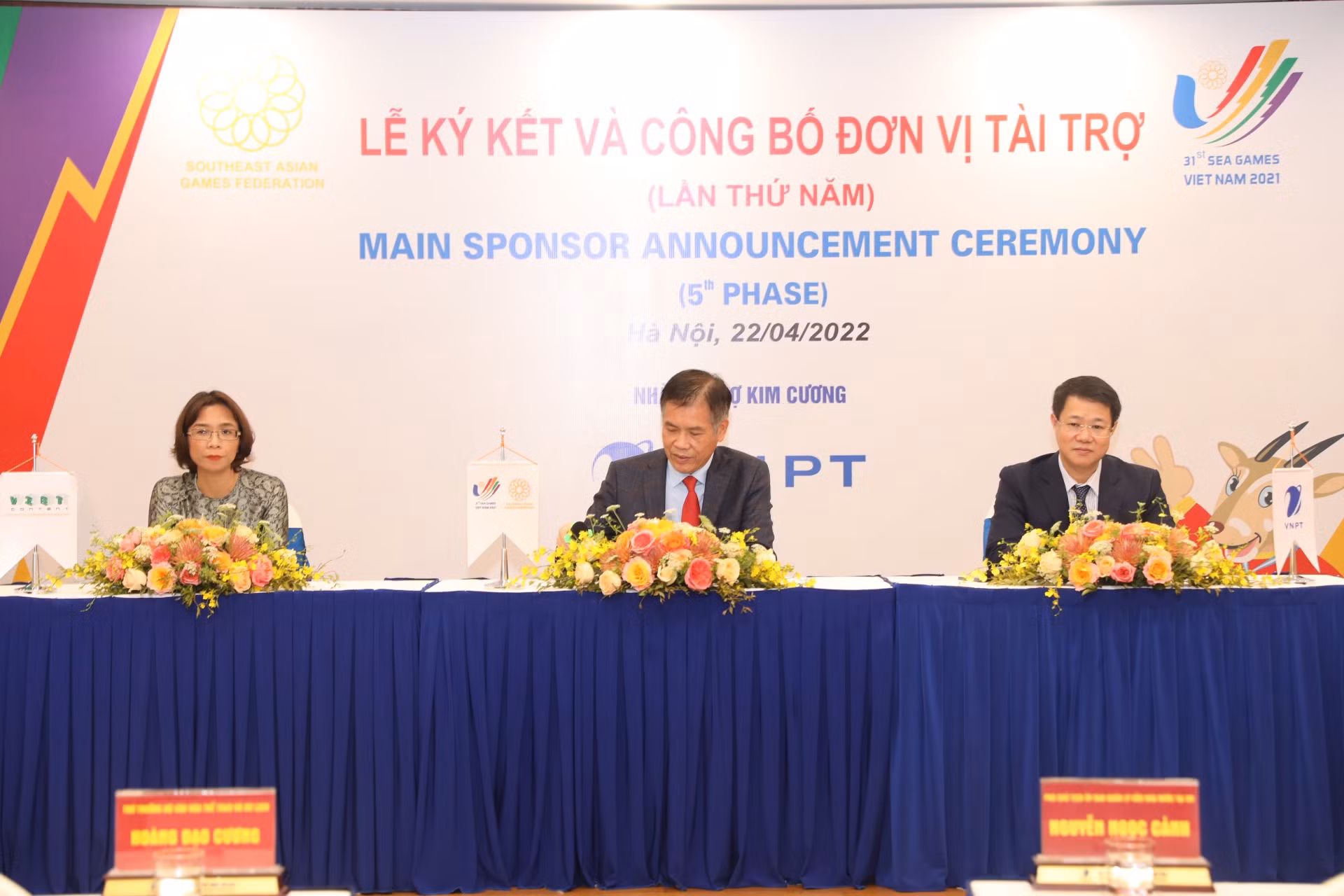 VNPT chính thức trở thành nhà tài trợ kim cương cho SEA Games 31 -0