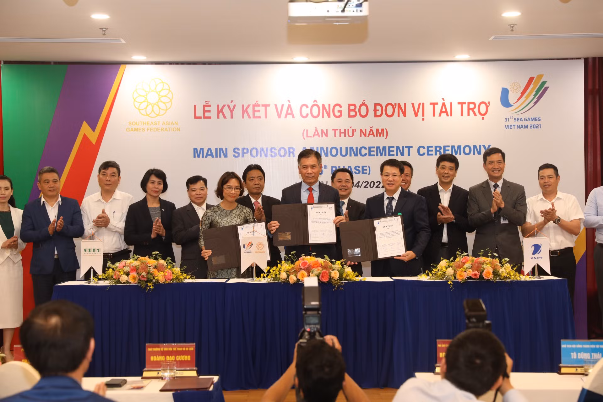 VNPT chính thức trở thành nhà tài trợ kim cương cho SEA Games 31 -1