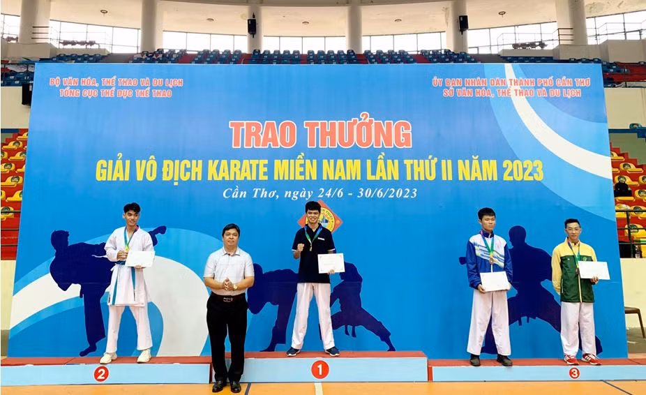 Bình Dương đạt 6 huy chương vàng tại giải vô địch Karate miền Nam năm 2023 -1