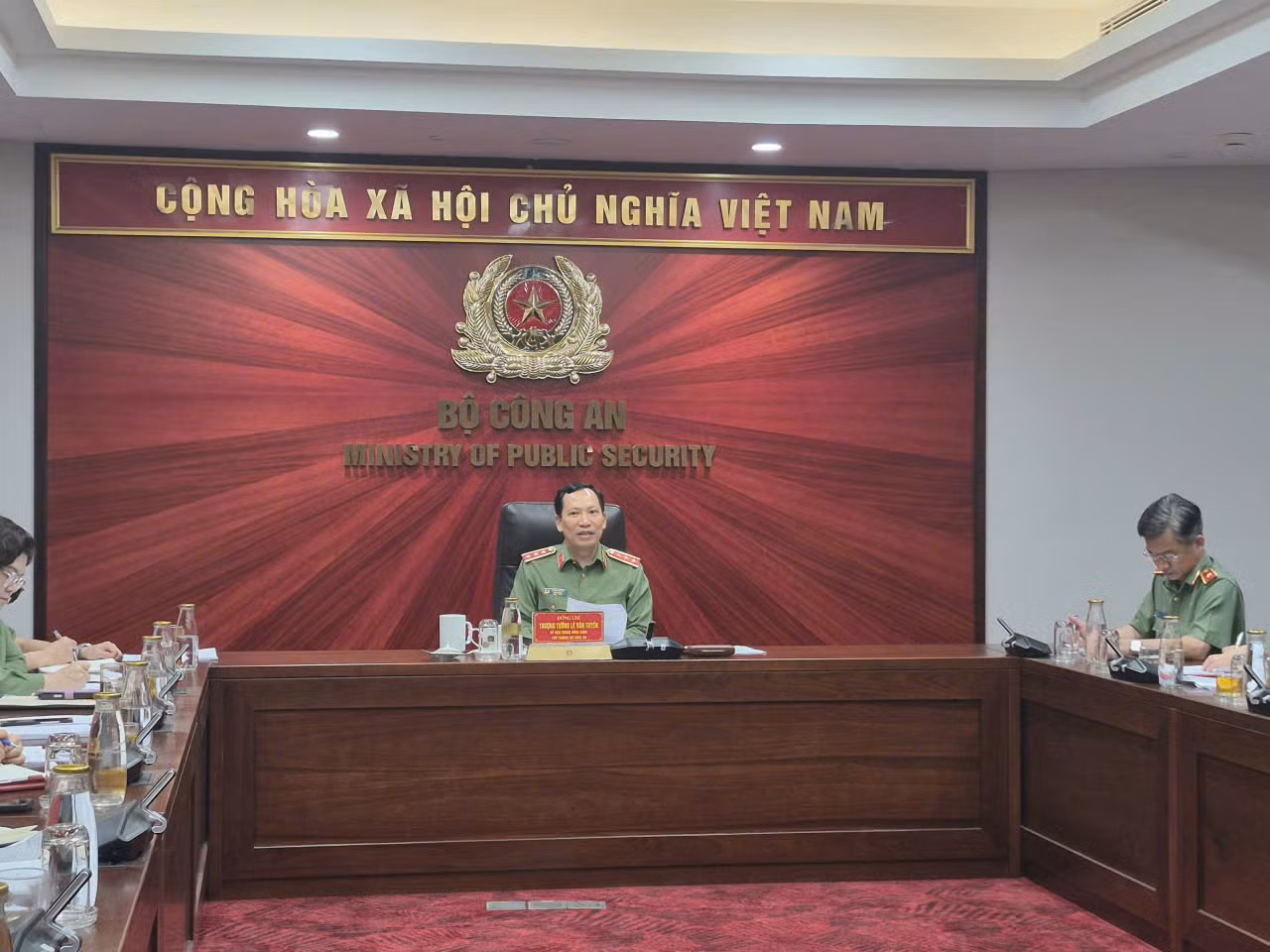 Chuẩn bị tốt tổ chức triển khai Hội thi lực lượng tham gia bảo vệ ANTT ở cơ sở giỏi toàn quốc lần thứ I -0