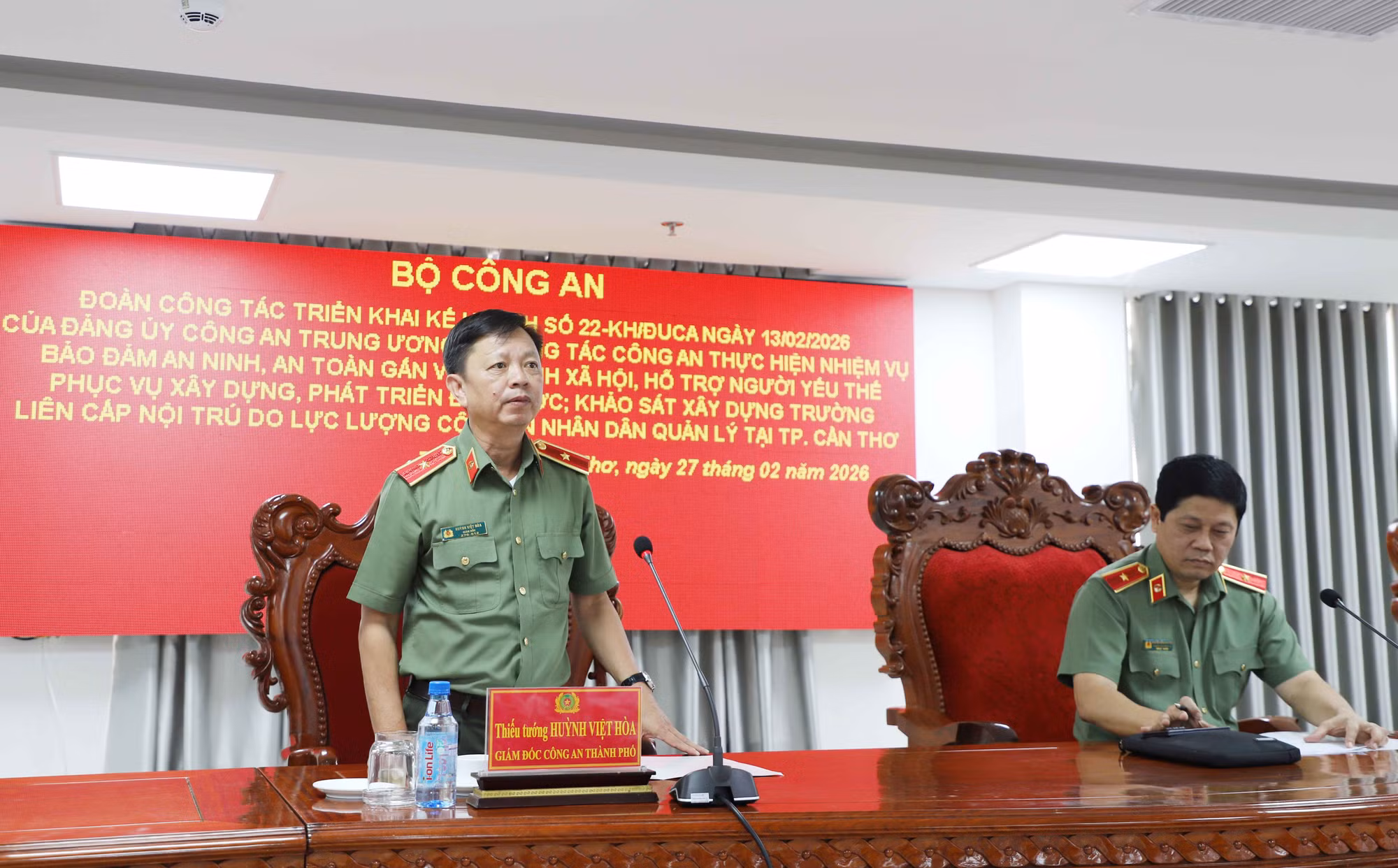 Bộ Công an khảo sát xây dựng trường phổ thông liên cấp nội trú tại trụ sở Công an tỉnh Sóc Trăng cũ -0