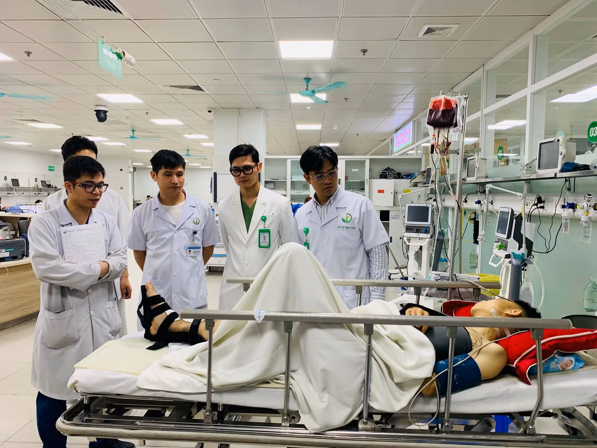 Ghi ở Bệnh viện Việt Đức: Tai nạn giao thông do rượu bia không giảm -0