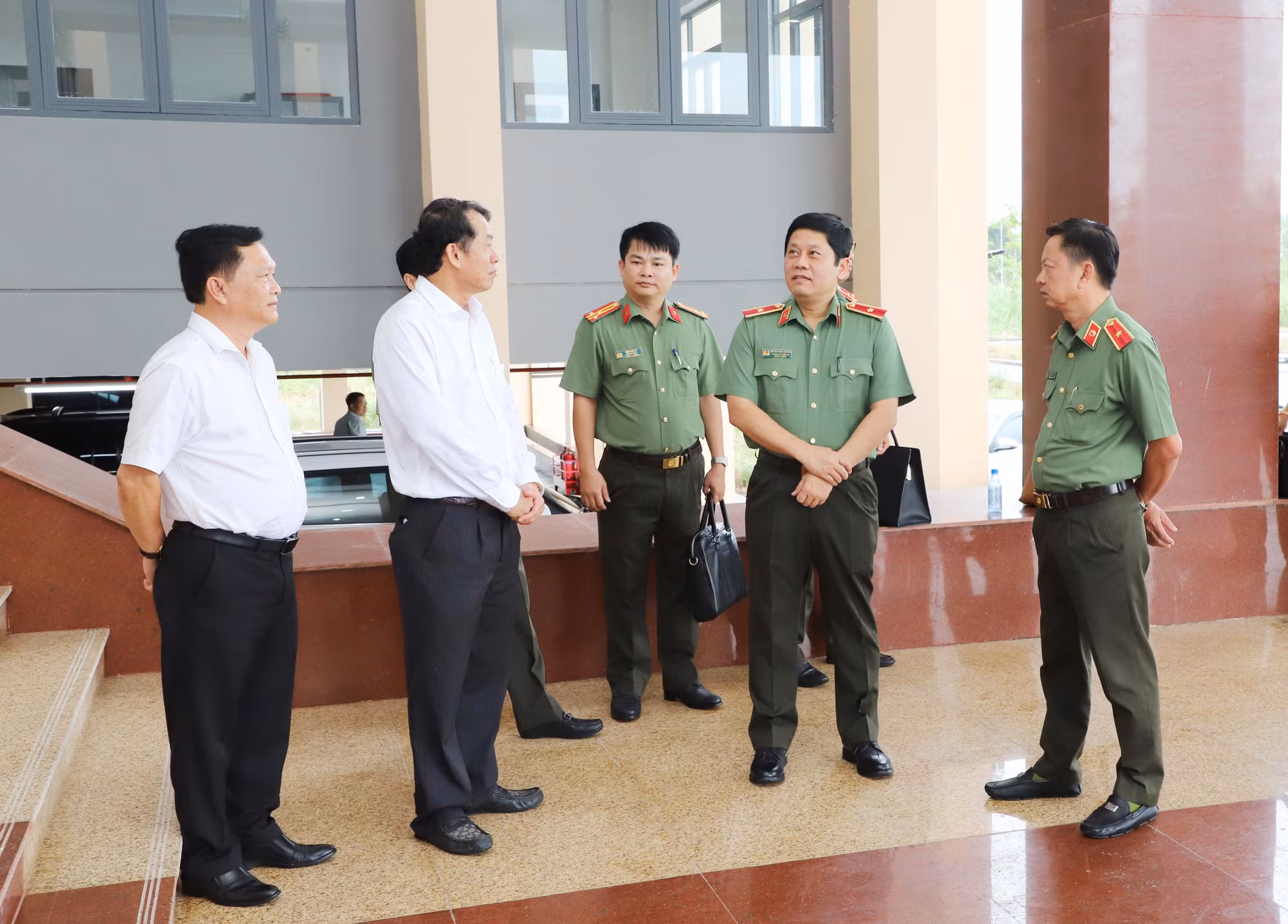 Bộ Công an khảo sát xây dựng trường phổ thông liên cấp nội trú tại trụ sở Công an tỉnh Sóc Trăng cũ -0